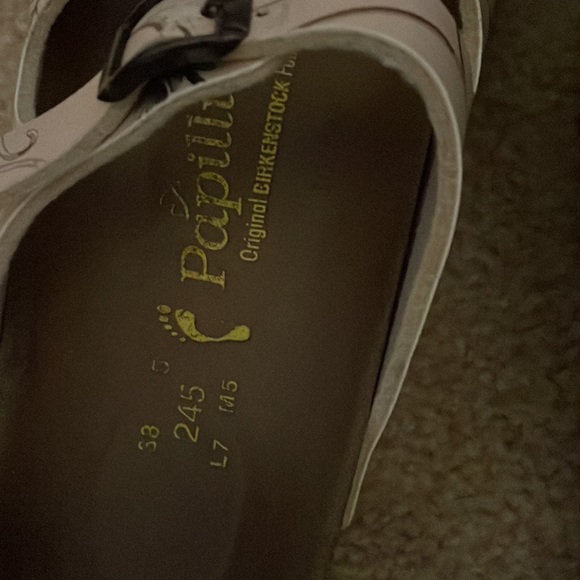 Birkenstocks practically new! Size 38. Floral design. - Picture 3 of 7